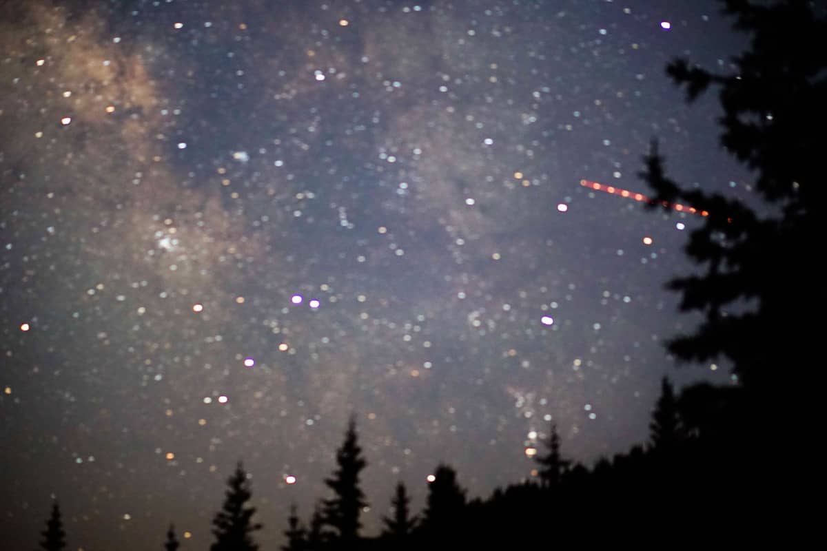 Beautiful stars and shooting stars too at Francie's Cabin!