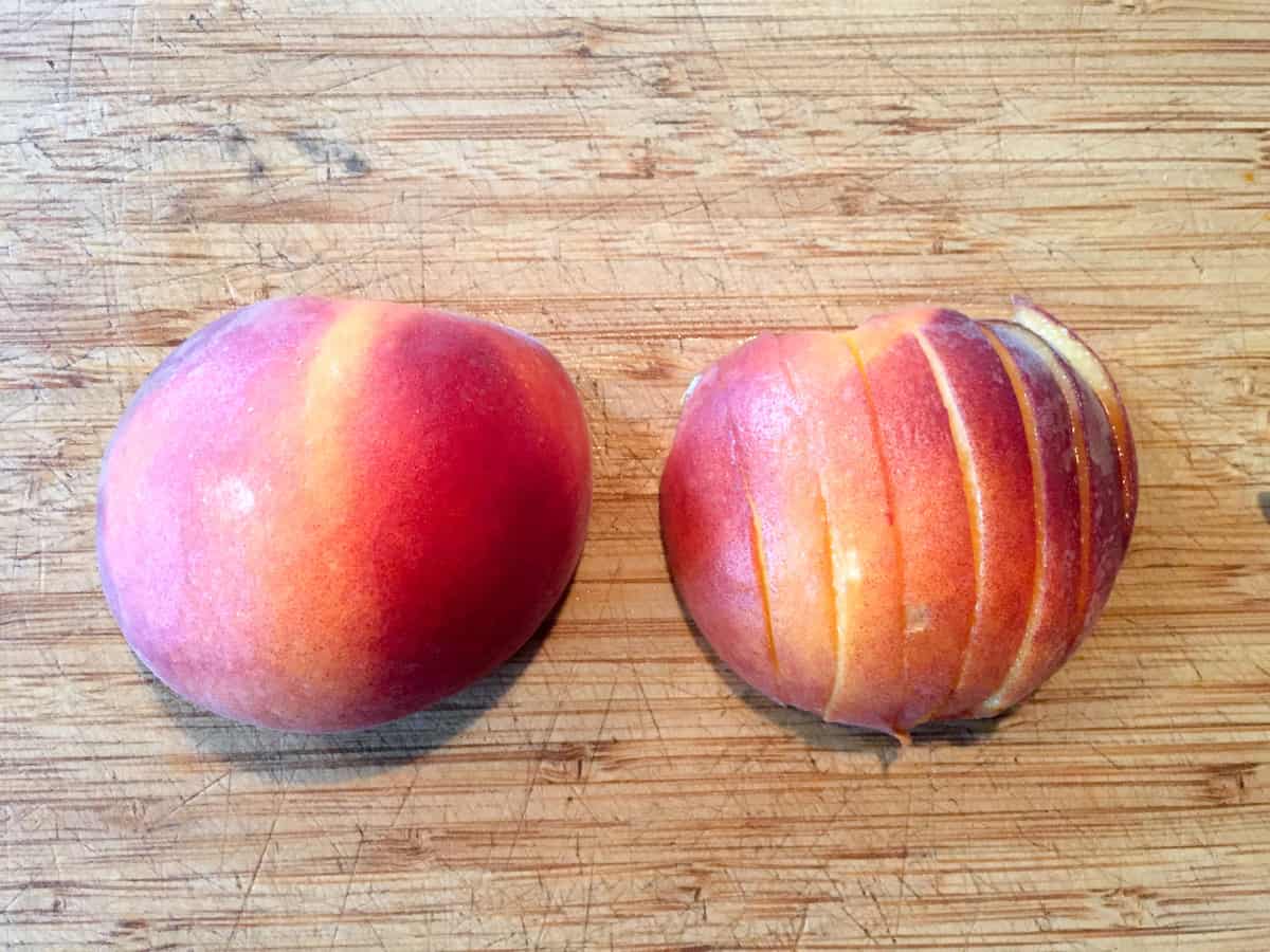 Enjoy peaches all year long with this healthy tutorial on how to Freeze Peaches