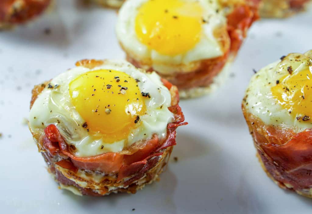 Try this Prosciutto Sweet Potato Breakfast Nests recipe for a quick on-the-go breakfast that leaves you feeling full and energized all morning long!