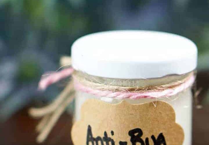 jar of natural bug repellent