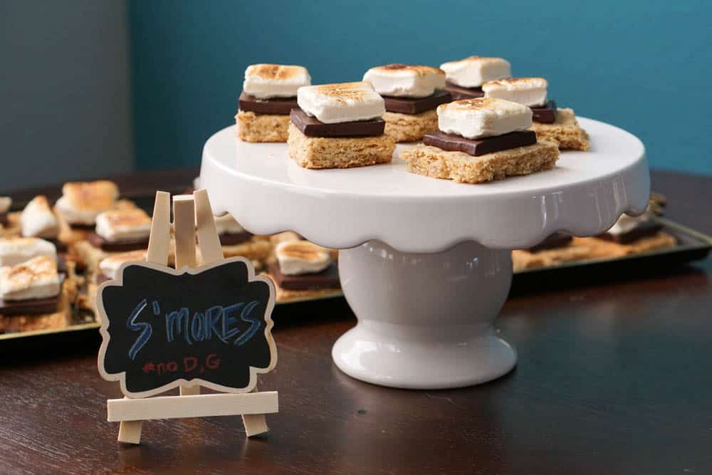 This Clean Indoor S'Mores recipe can be made ahead of time and your guests will never know it's low sugar and completely dairy, grain, and gluten free.