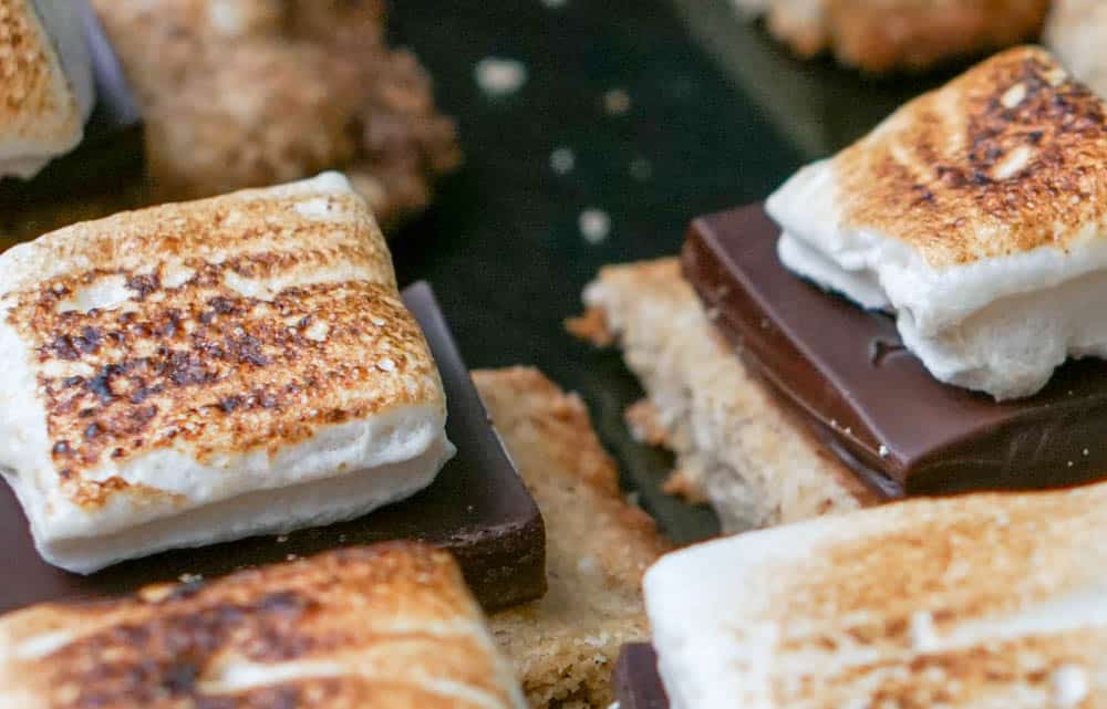 This Clean Indoor S'Mores recipe can be made ahead of time and your guests will never know it's low sugar and completely dairy, grain, and gluten free.