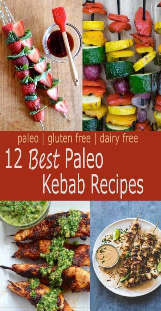 Summer time is meant for grilling, and the perfect grilling recipe is a Kebab! Try these 12 best gluten free Paleo Kebab recipes full of flavor and fun.