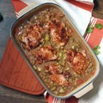 South of the Border Amaranth and Tomatillo Chicken Bake 