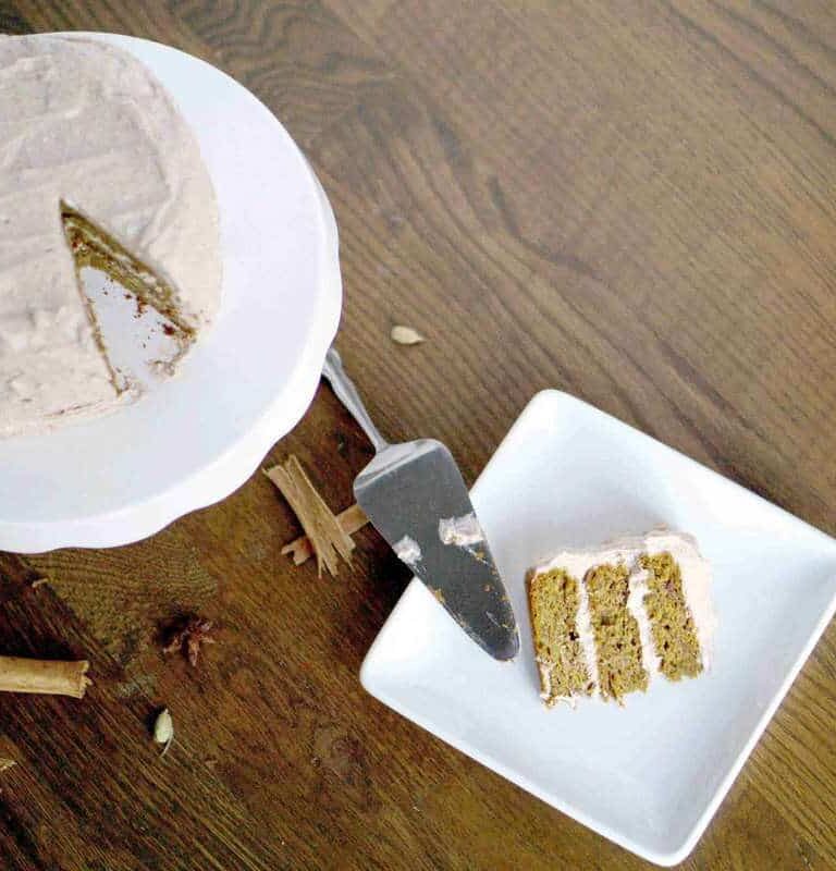 Halloween Pumpkin Spice Cake