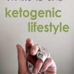 hand on measuring tape - how to live a ketogenic lifestyle