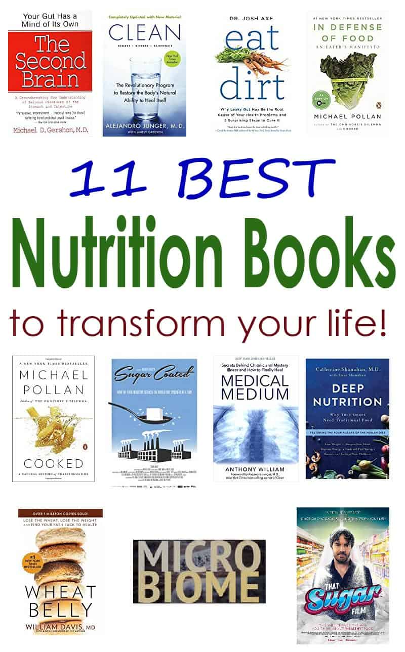 On a journey to improve your health by eating better? Start by reading these 11 best nutrition books.#nutrition #health #book