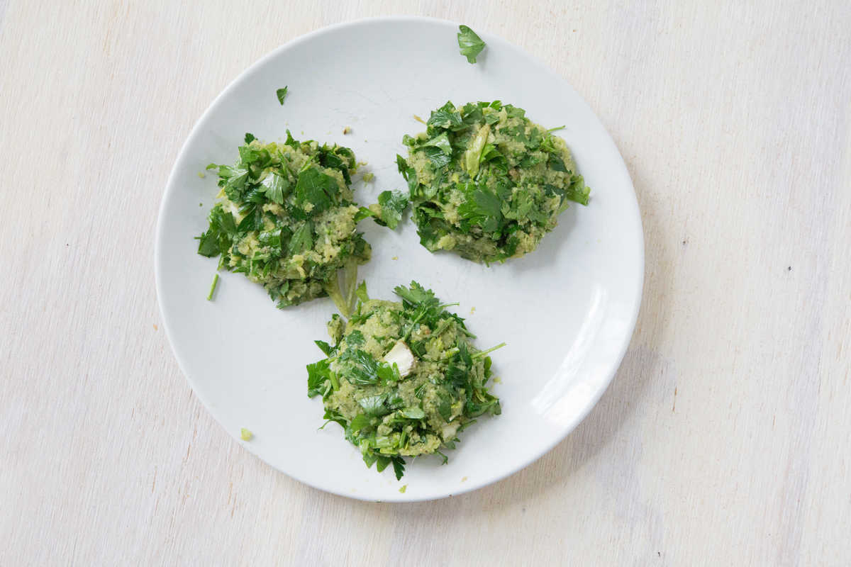 Celery Juice Pulp Fritters Eat Your Way Clean