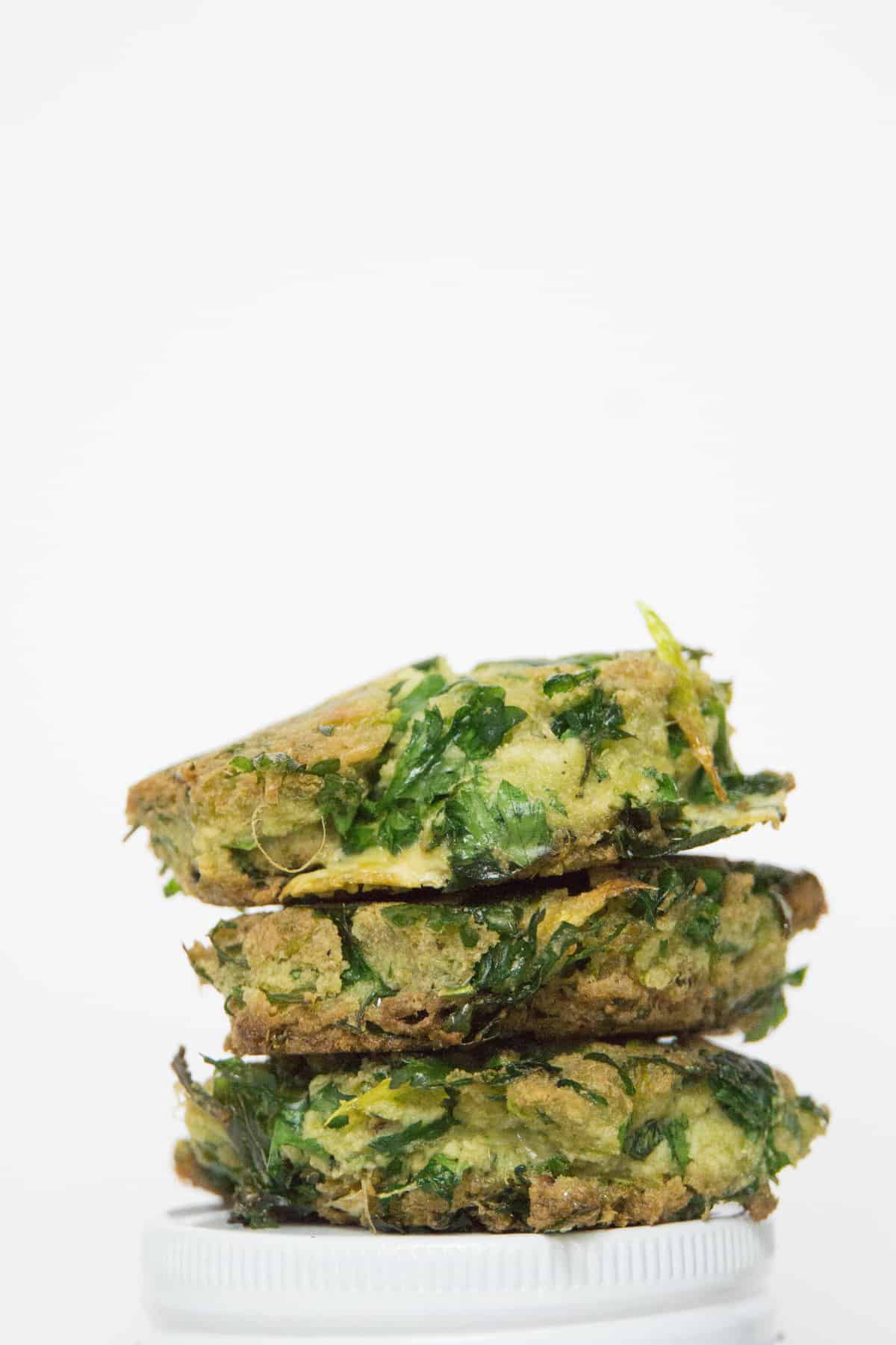 Celery Juice Pulp Fritters Eat Your Way Clean