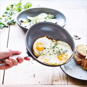 2 non-stick ceramic plans, healthy and non-stick 