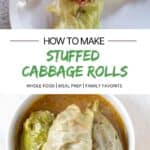 How to make stuffed cabbage rolls