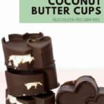 Chocolate coconut butter cups