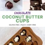 How to make Chocolate Coconut Butter Cups
