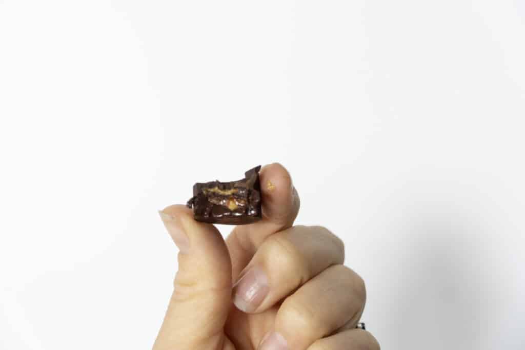 A bite of chocolate PB cups