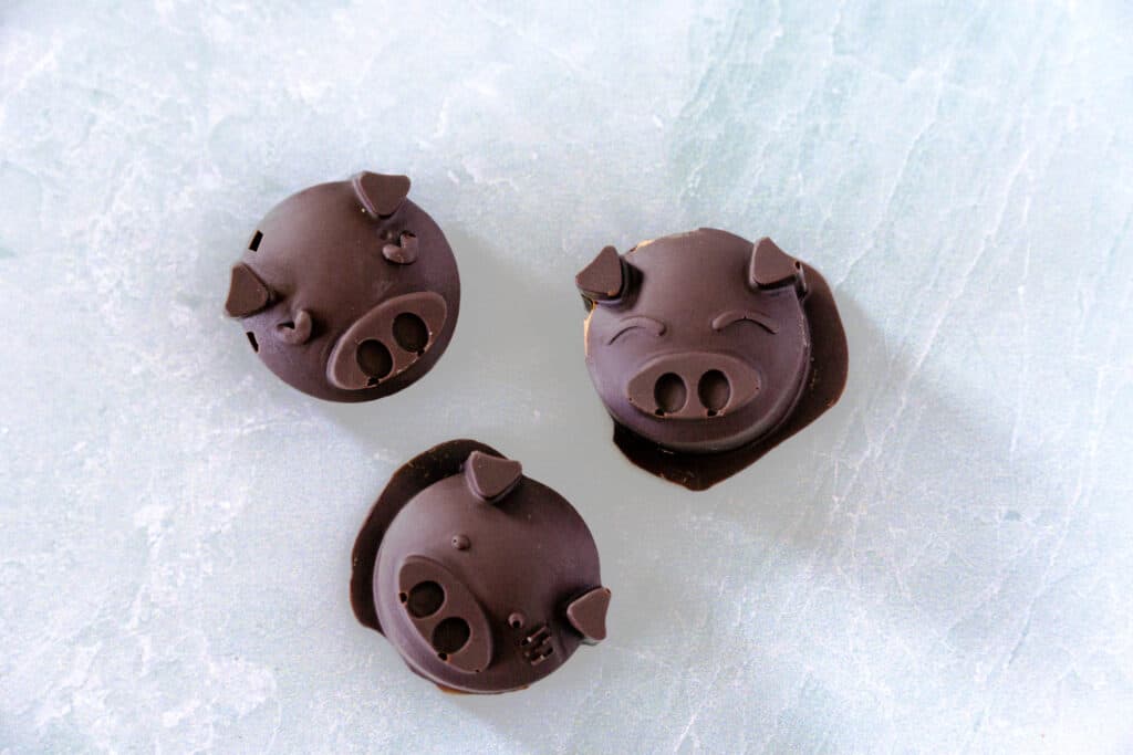 Chocoalte Coconut Butter Cup Piggies