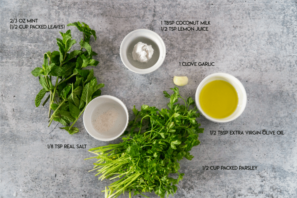 Mint Chutney Ingredients