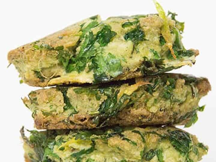 celery pulp fritters