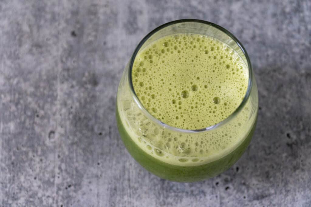 Fresh Foamy celery juice