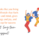 Success is you living a healthy and joyous life wihtout long-term support